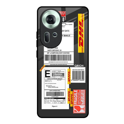 Cool Barcode Label Glossy Case For Oppo Reno11 5G