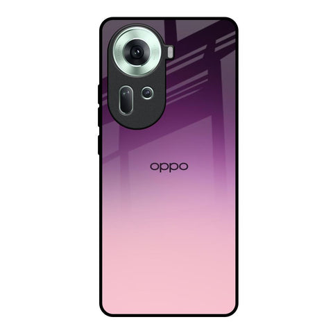 Purple Gradient Glossy case for Oppo Reno11 5G