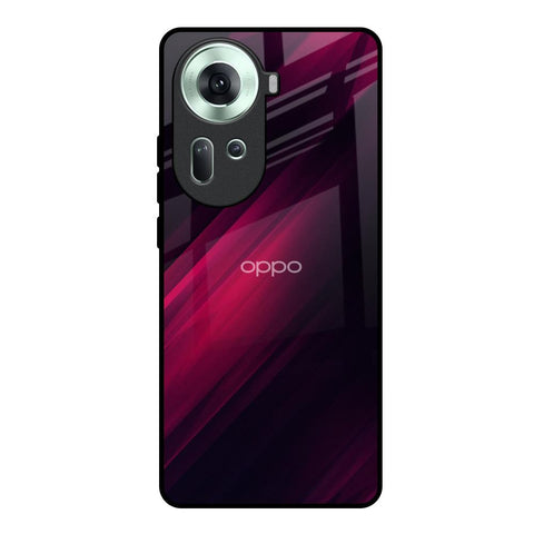Razor Black Glossy Case for Oppo Reno11 5G