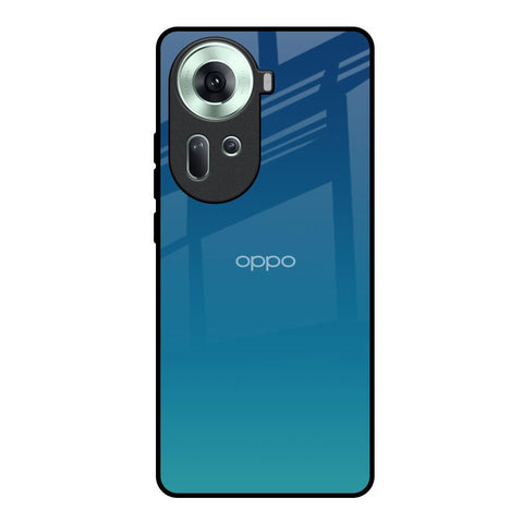 Celestial Blue Glossy Case For Oppo Reno11 5G
