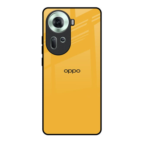 Fluorescent Yellow Glossy case for Oppo Reno11 5G