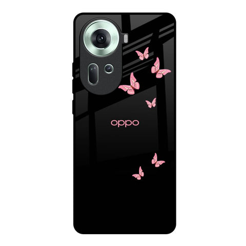 Fly Butterfly Glossy Case for Oppo Reno11 5G