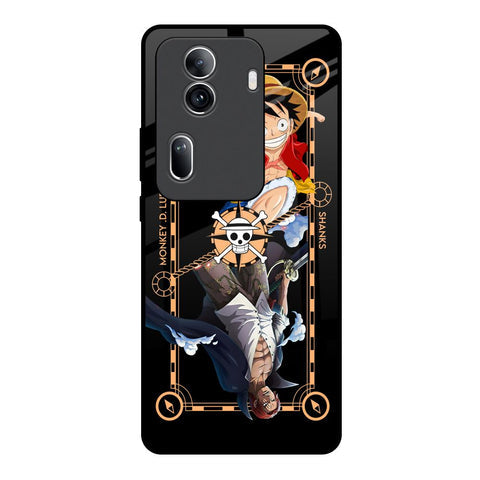 Shanks & Luffy Glossy Case for Oppo Reno11 Pro 5G