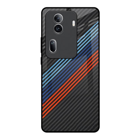 Carbon Inspired Glossy Case for Oppo Reno11 Pro 5G