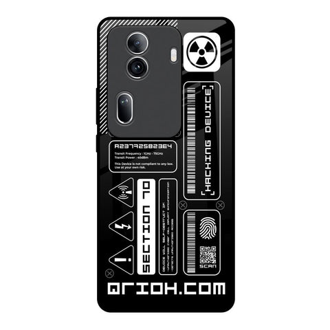 Futuristic Art Glossy Case for Oppo Reno11 Pro 5G