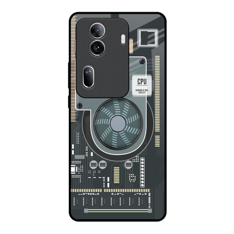 Motherboard Circuit Glossy Case for Oppo Reno11 Pro 5G