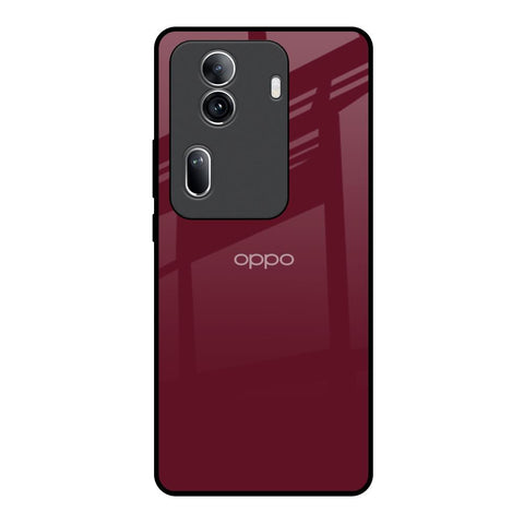 Classic Burgundy Glossy Case for Oppo Reno11 Pro 5G