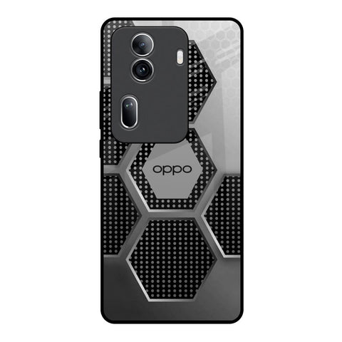 Hexagon Style Glossy Case For Oppo Reno11 Pro 5G