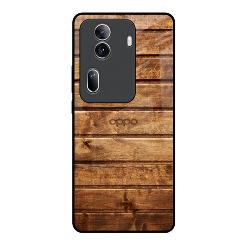 Wooden Planks Glossy Case for Oppo Reno11 Pro 5G