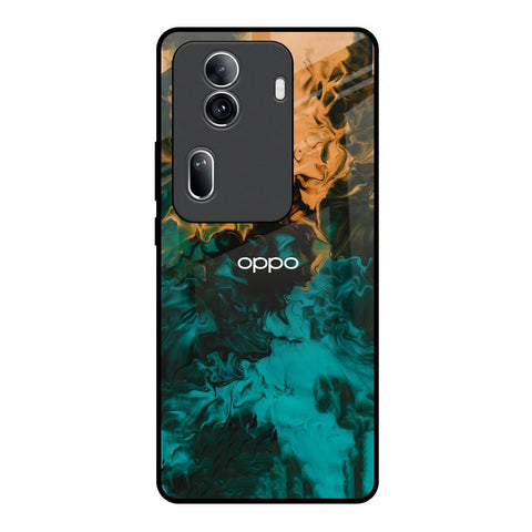Watercolor Wave Glossy Case for Oppo Reno11 Pro 5G