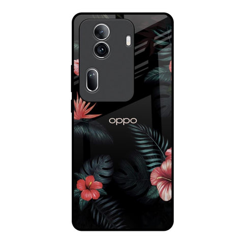 Tropical Art Flower Glossy Case for Oppo Reno11 Pro 5G