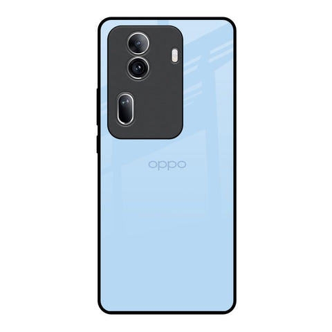 Pastel Sky Blue Glossy Case for Oppo Reno11 Pro 5G