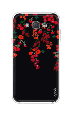 Floral Deco Soft Cover For Samsung J7