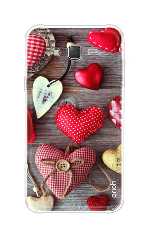Valentine Hearts Soft Cover for Samsung J7