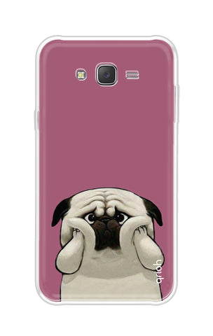 Chubby Dog Soft Cover for Samsung J7
