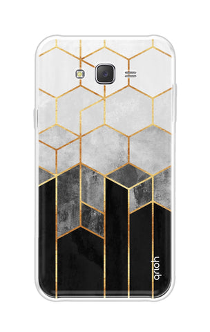 Hexagonal Pattern Soft Cover for Samsung J7