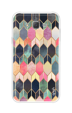 Shimmery Pattern Soft Cover for Samsung J7