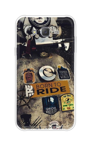 Ride Mode On Soft Cover for Samsung J7
