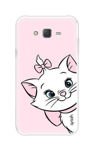 Cute Kitty Soft Cover For Samsung J7