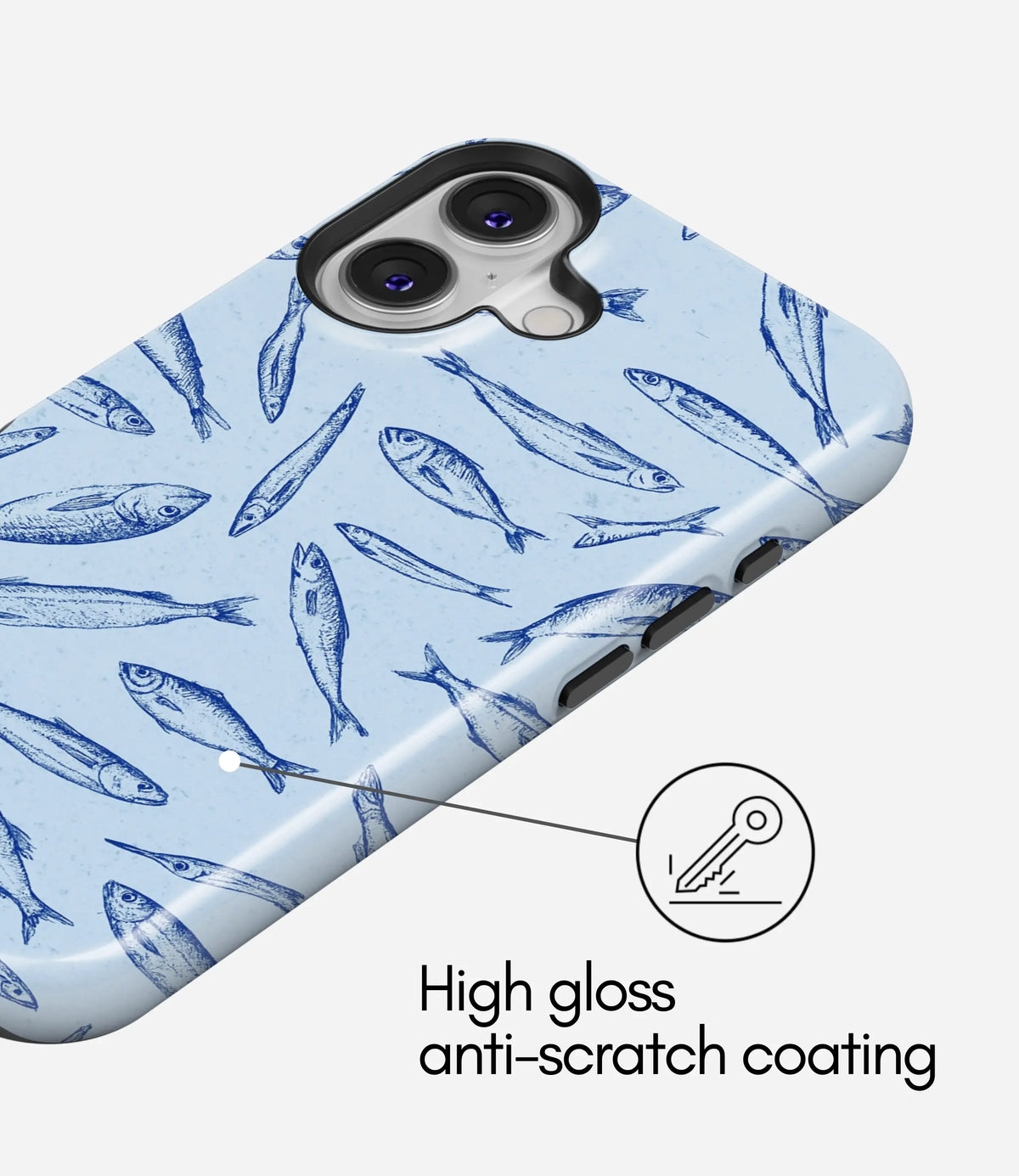 Catch of the Day Premium Tough Shining Phone Case (Double Layer) Available For All iPhone Models
