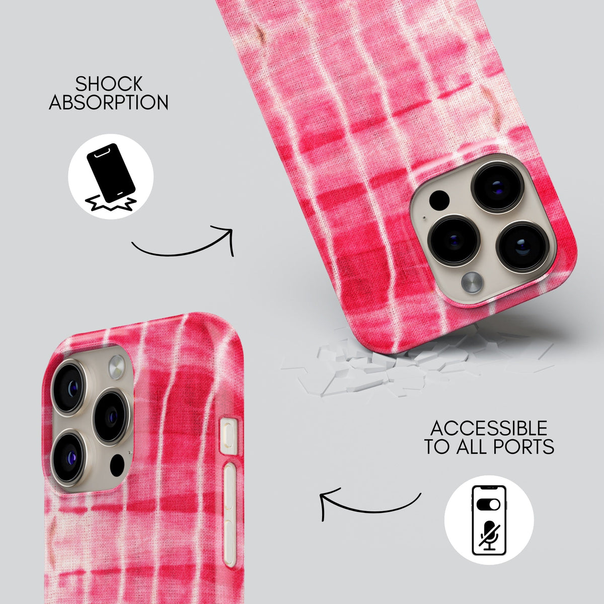 Watermelon Premium Tough Shining Phone Case (Double Layer) Available For All iPhone Models