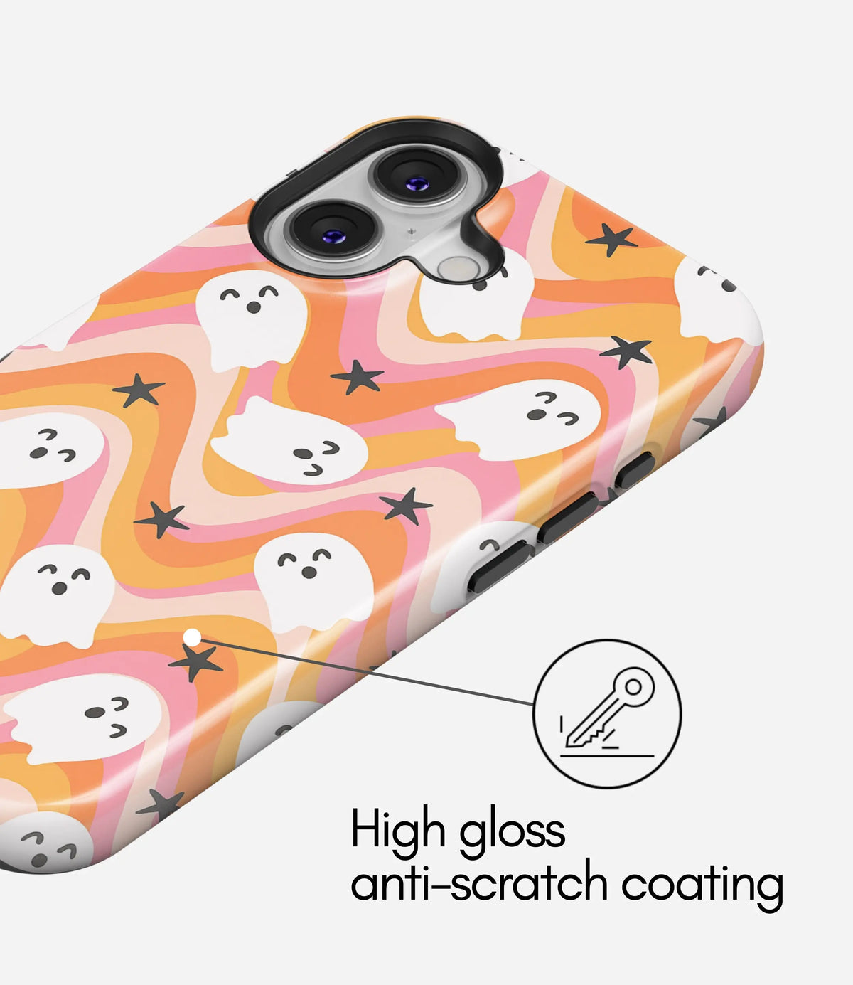 Boo Groove Premium Tough Shining Phone Case (Double Layer) Available For All iPhone Models