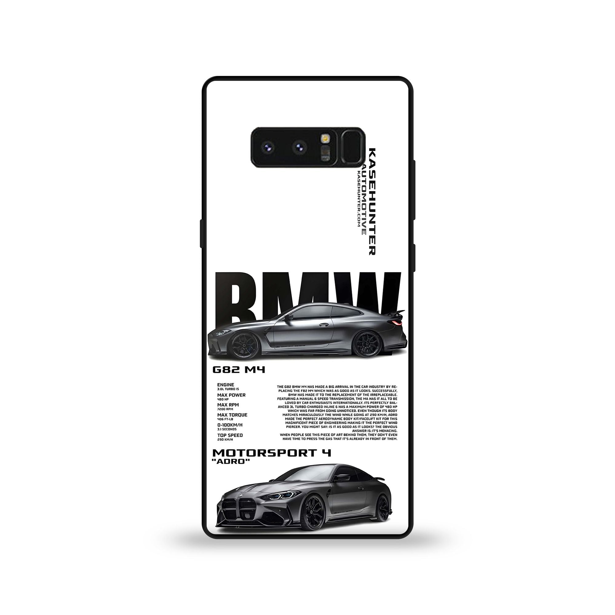 Samsung Galaxy Note 8 - Wallpaper 160 - Premium Printed Glossy Phone Case