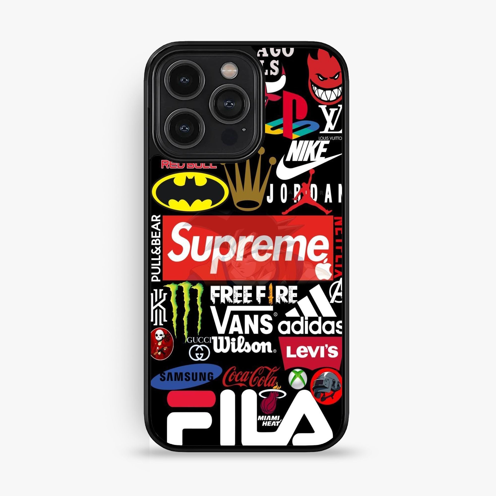 iPhone 12 Pro Max - A Poster With The Logos - Premium Glossy Phone Case