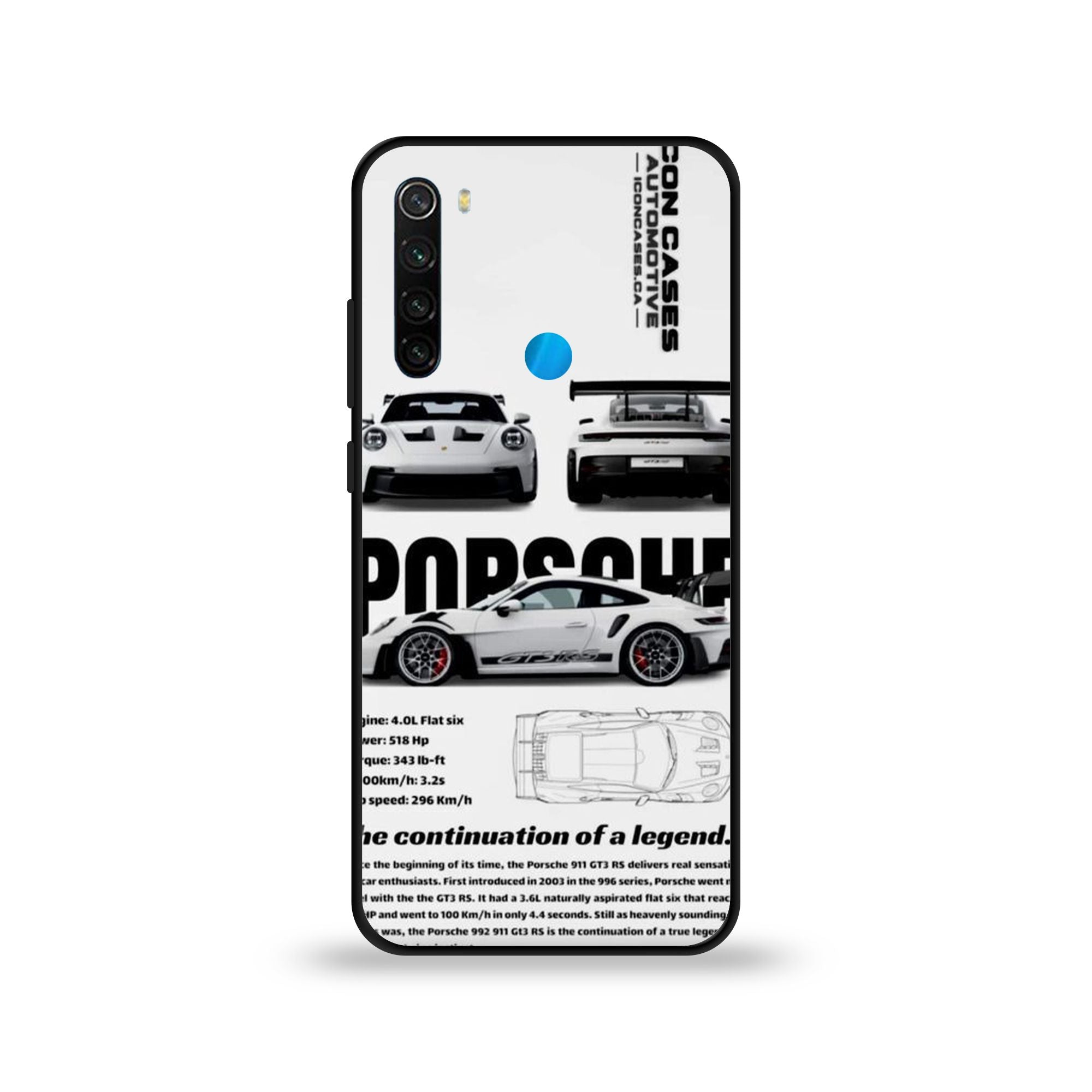 Redmi Note 8 - Wallpaper 100 - Premium Printed Glossy Phone Case