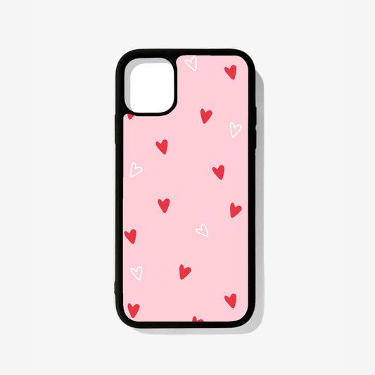 All Models Cute Hearts Glossy Case - Case On
