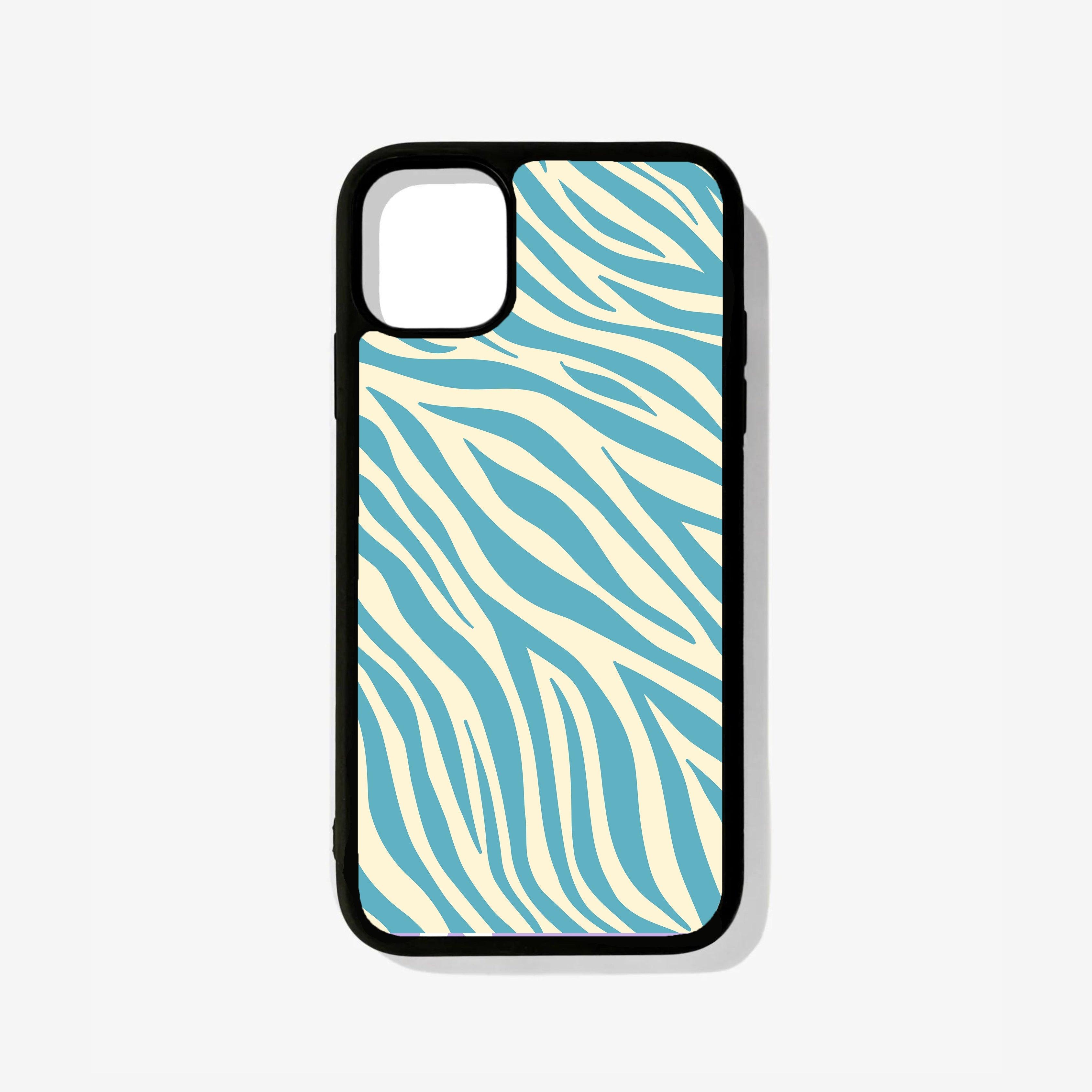 Zebra Pattern Aesthetic Glass Case - Case On