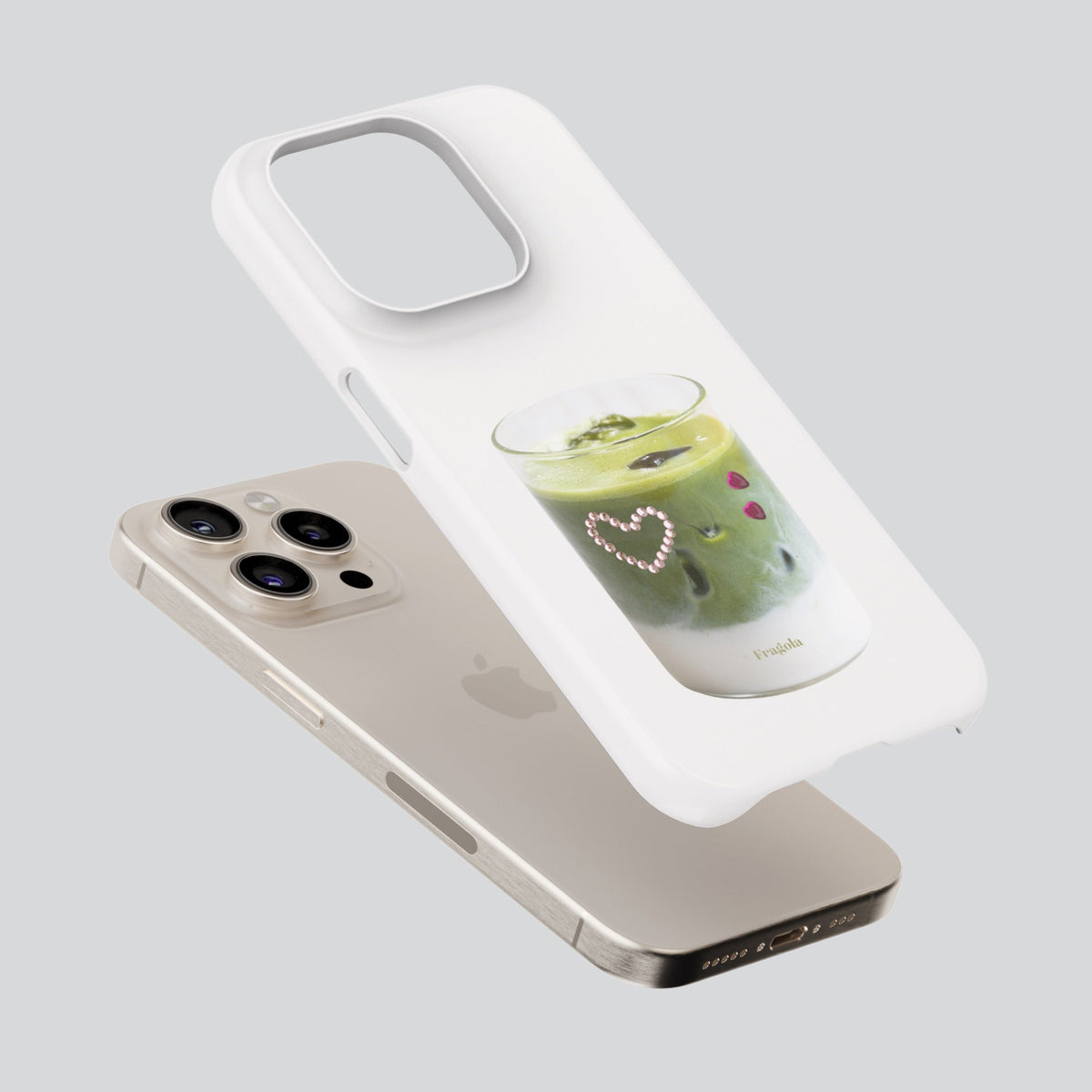 Almond Milk Premium Tough Shining Phone Case (Double Layer) Available For All iPhone Models