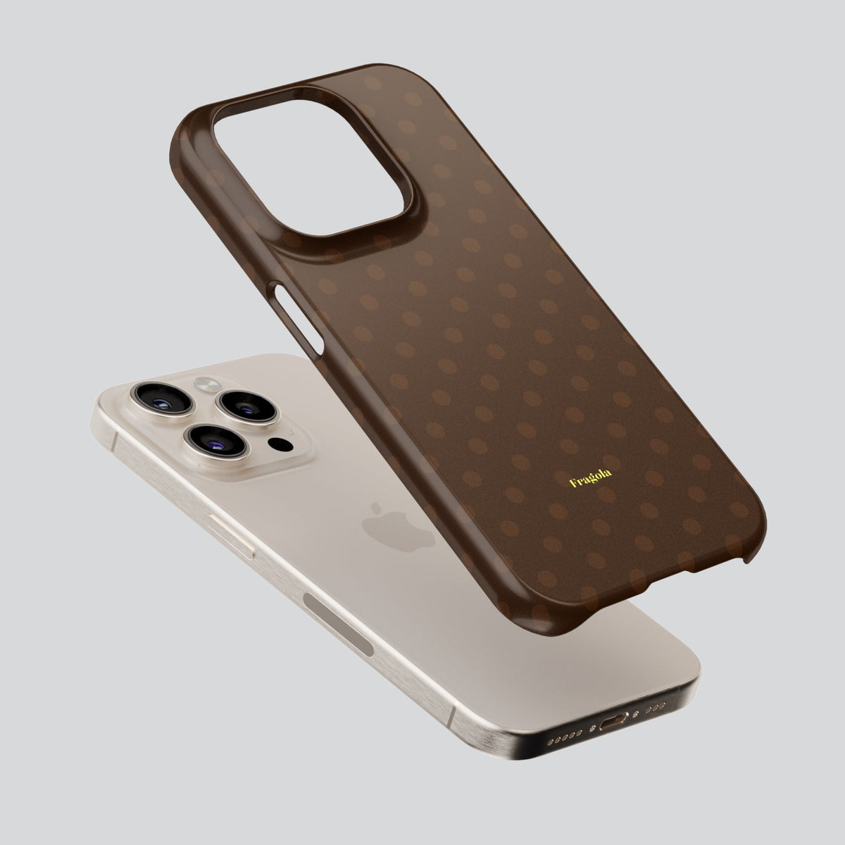 Brownie Batter Premium Tough Shining Phone Case (Double Layer) Available For All iPhone Models