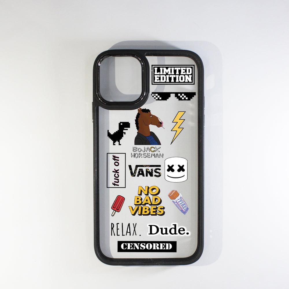 Bojack Black Border Case - Case On