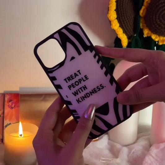 With Kindness Glass Case - Case On