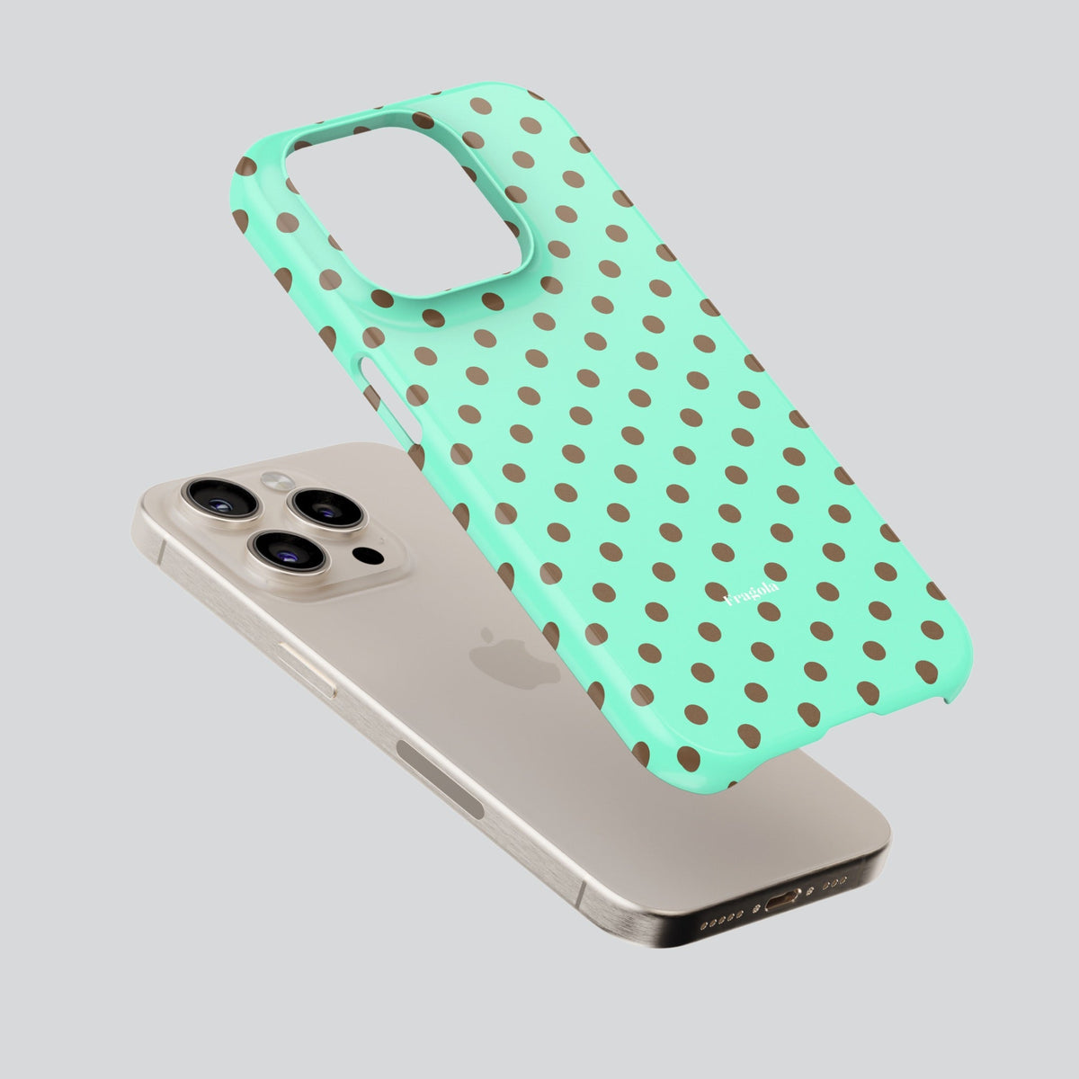 Mint Chip Premium Tough Shining Phone Case (Double Layer) Available For All iPhone Models