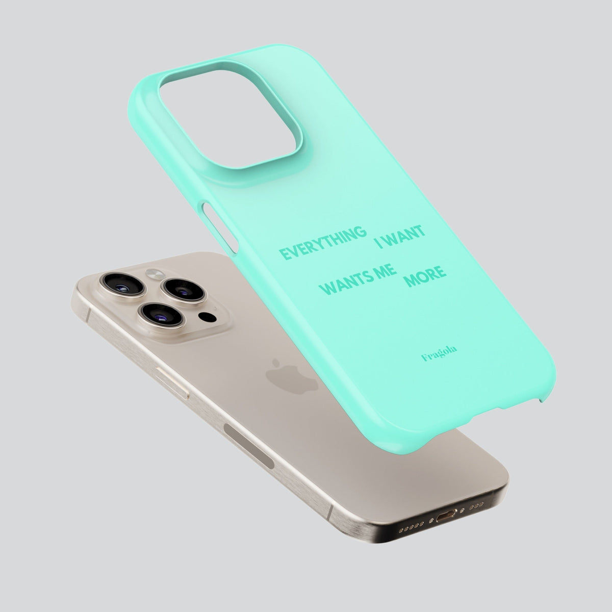 Aqua Premium Tough Shining Phone Case (Double Layer) Available For All iPhone Models