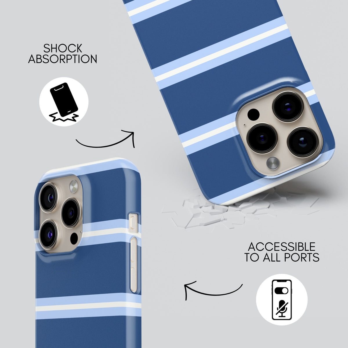 Cold Milk Premium Tough Shining Phone Case (Double Layer) Available For All iPhone Models