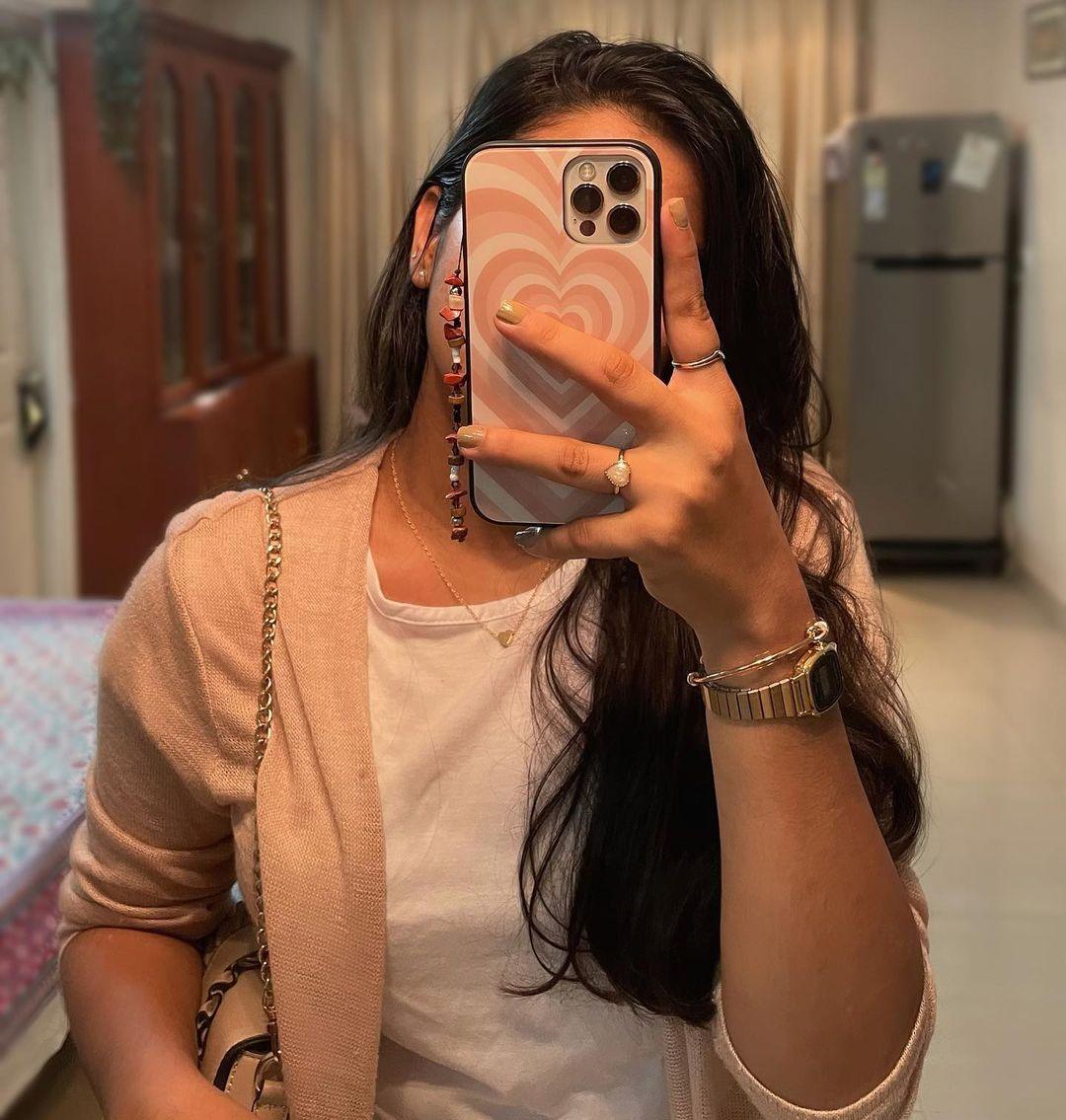 Light Brown Heart Glossy Case