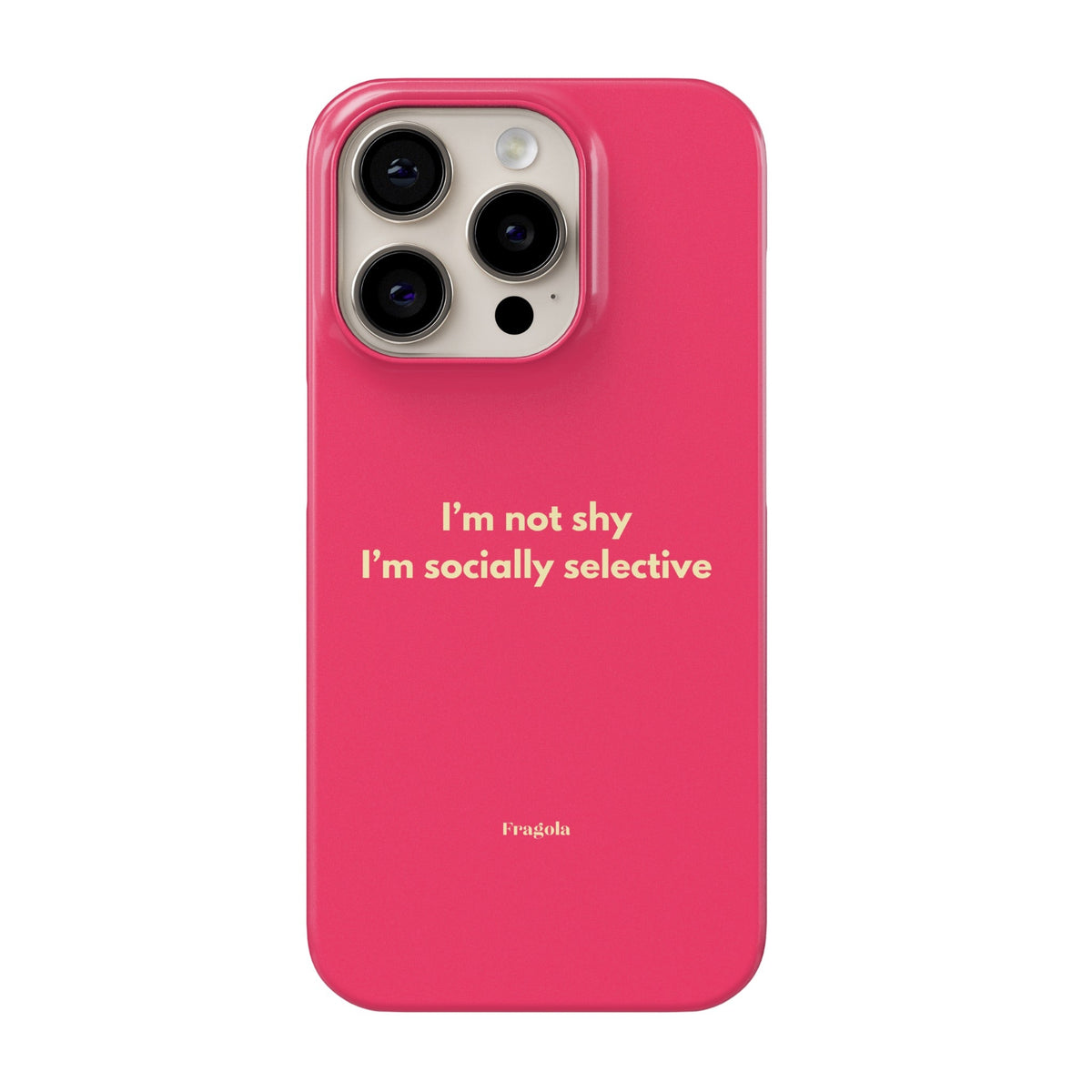 Coral Premium Tough Shining Phone Case (Double Layer) Available For All iPhone Models