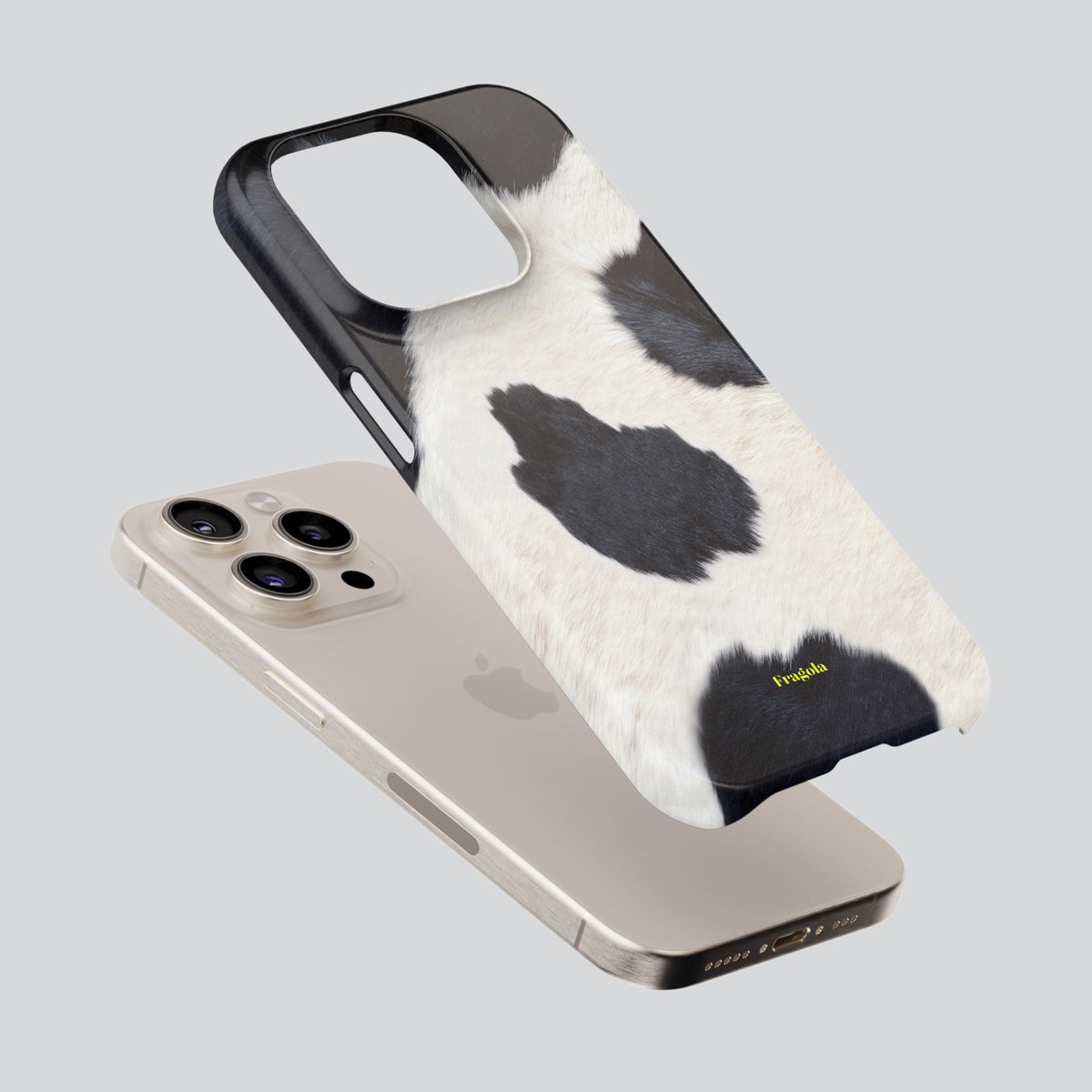 Dairy Premium Tough Shining Phone Case (Double Layer) Available For All iPhone Models