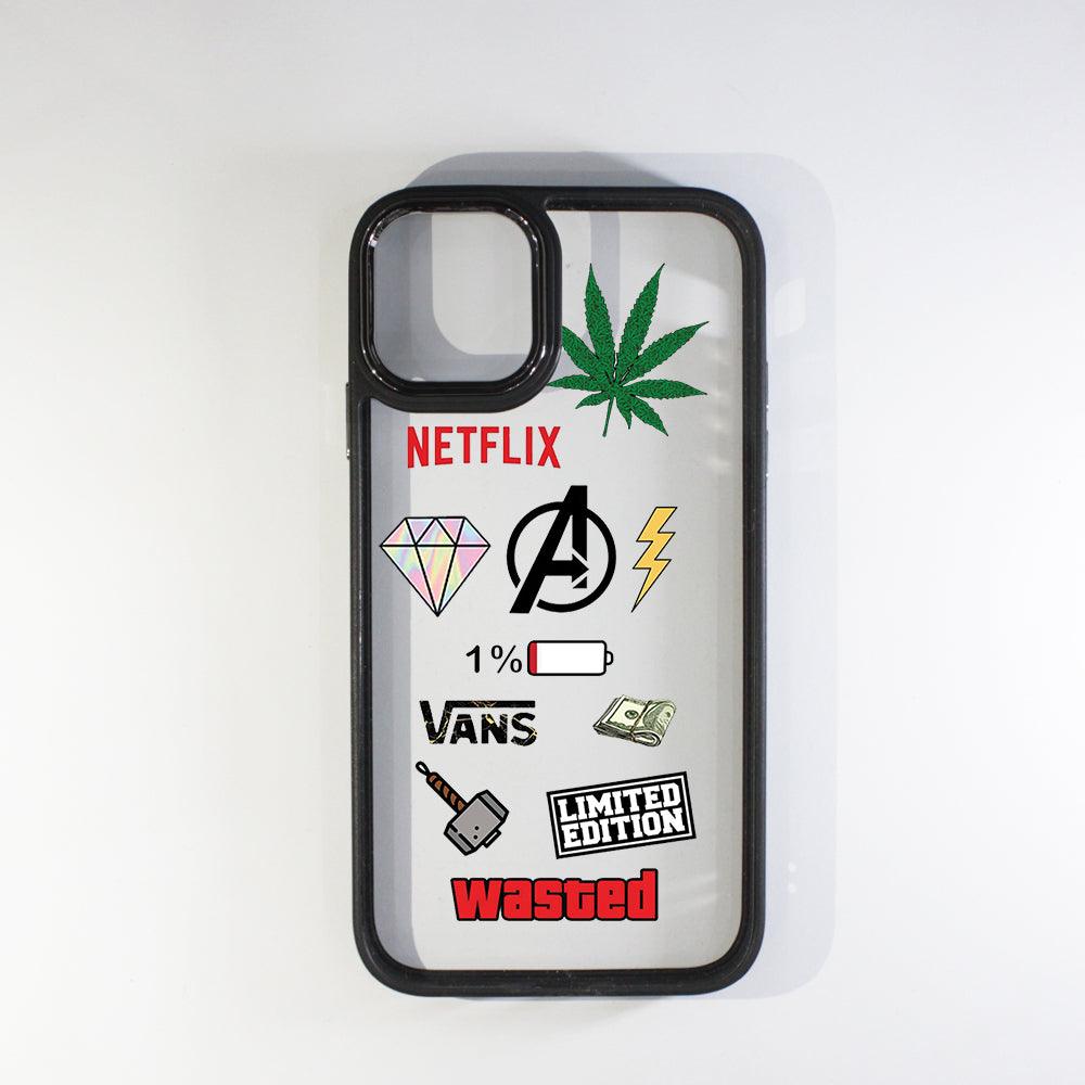 Diamond Black Border Case - Case On