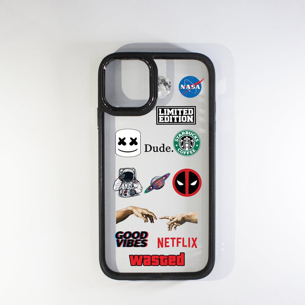 Dude Black Border Case - Case On