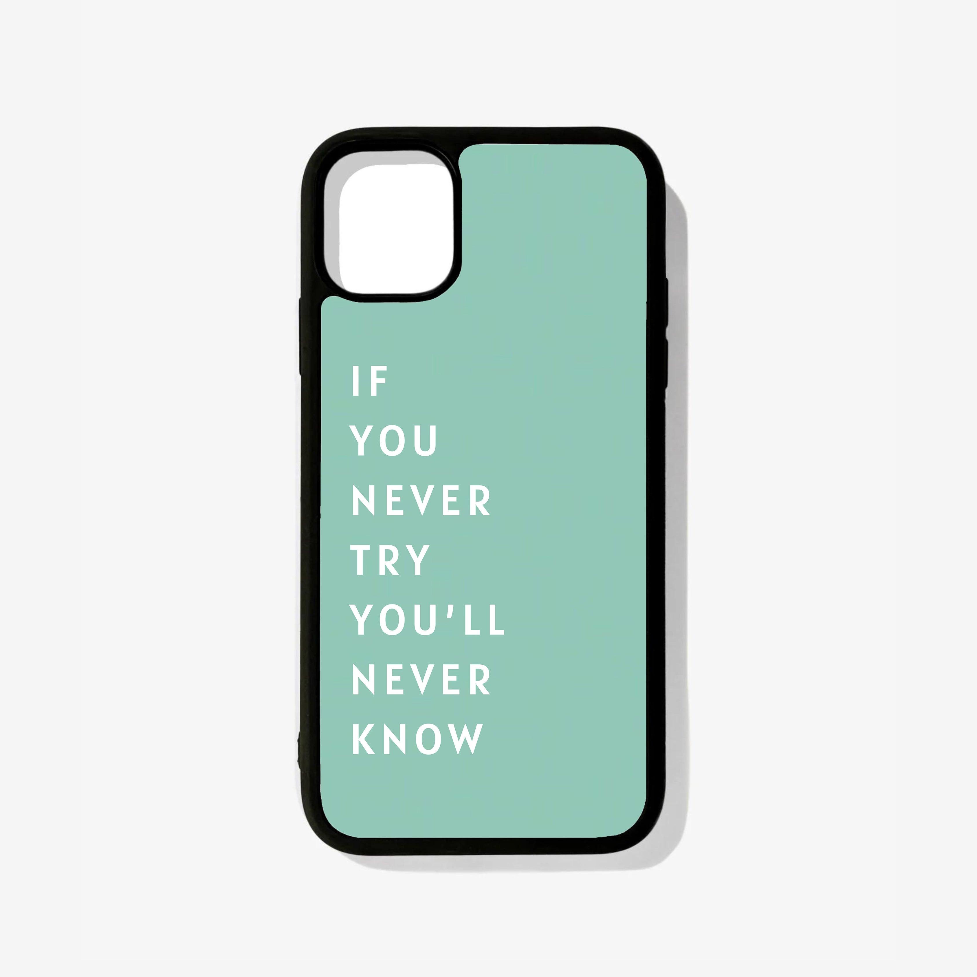 You’ll Never Know Glass Case - Case On
