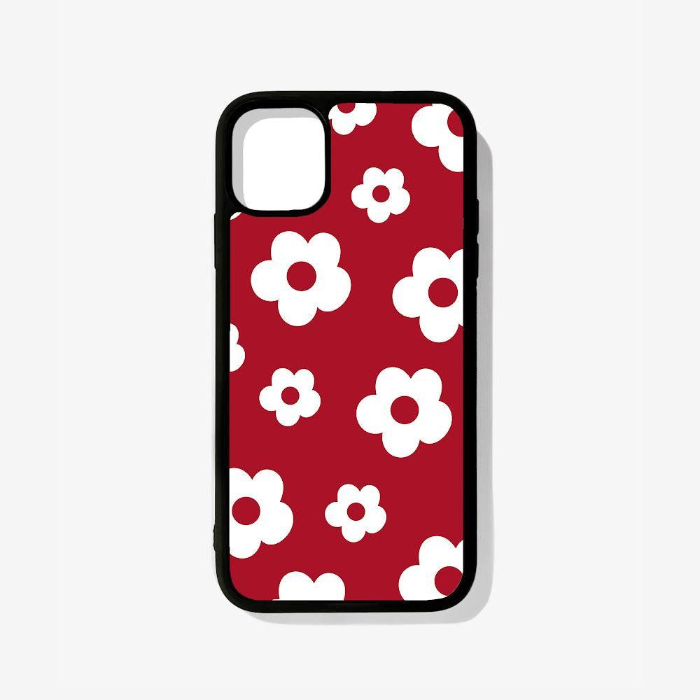Red Bloom Glass Case - Case On