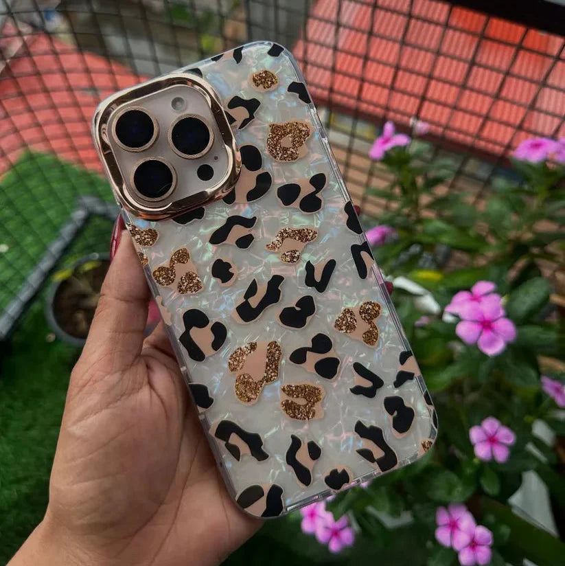 Cheetah Laser Marble Case