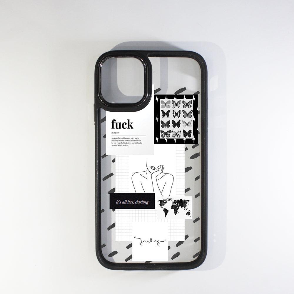 Fuck Black Border Case - Case On