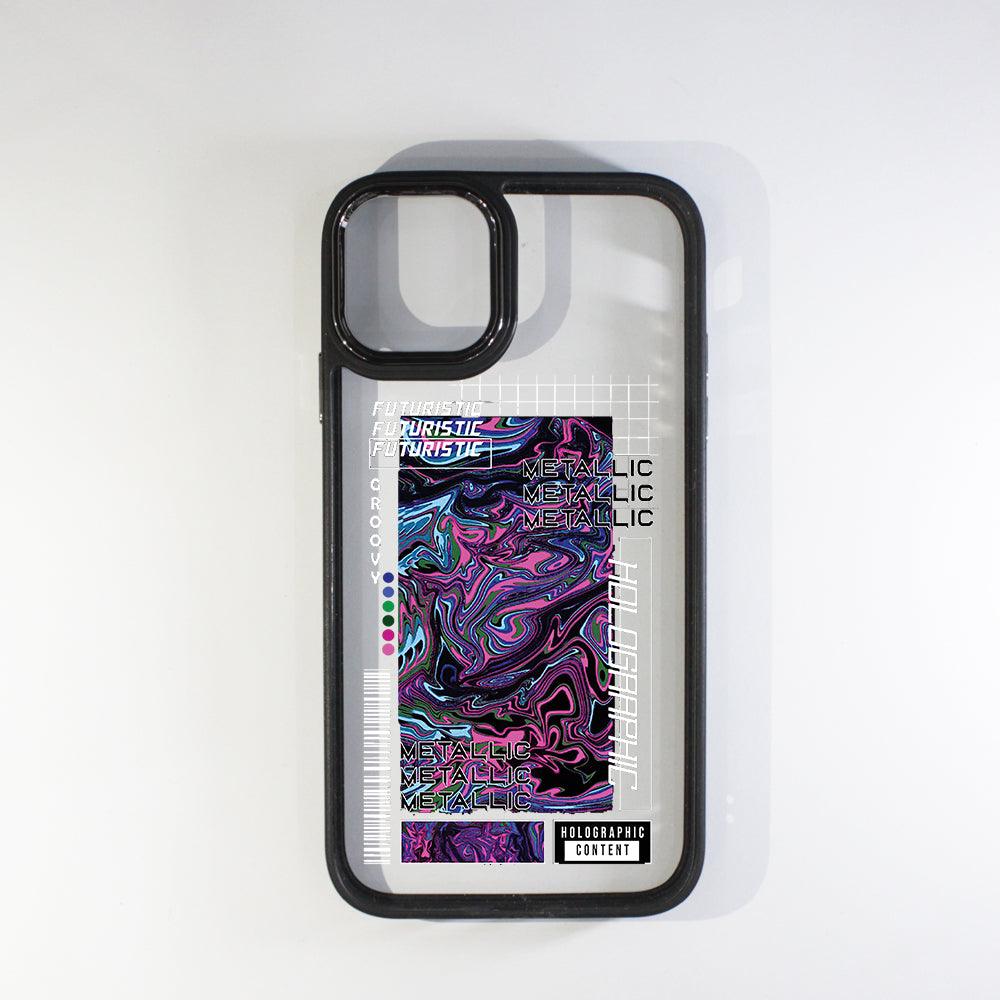 Futuristic Black Border Case - Case On