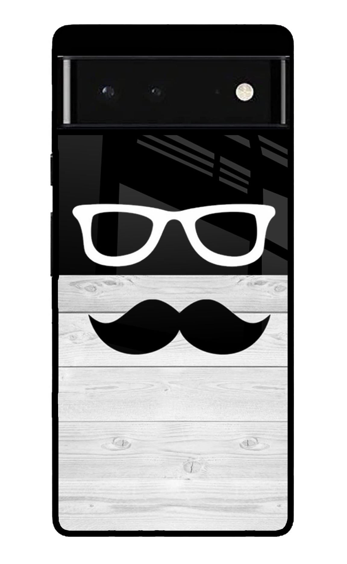 Mustache Google Pixel 6 Glossy Case