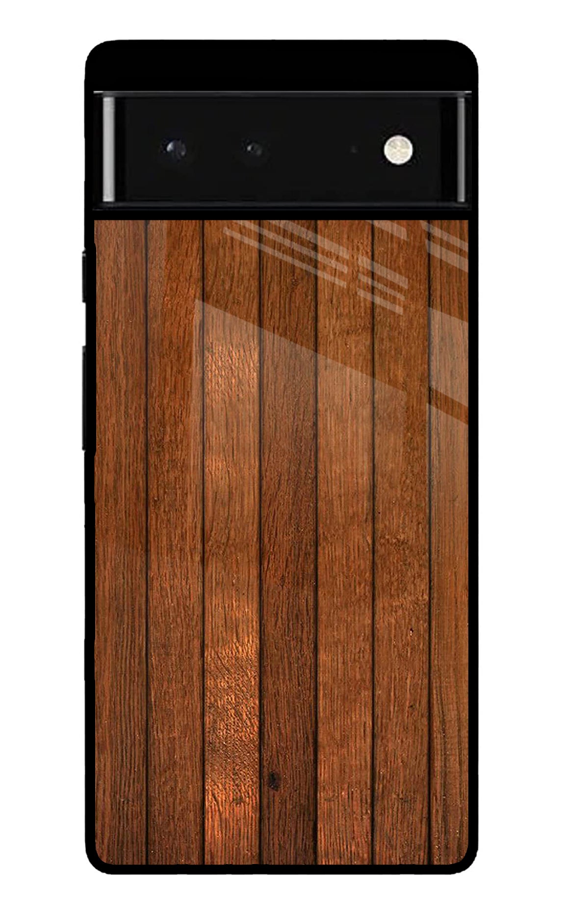 Wooden Artwork Bands Google Pixel 6 Glossy Case
